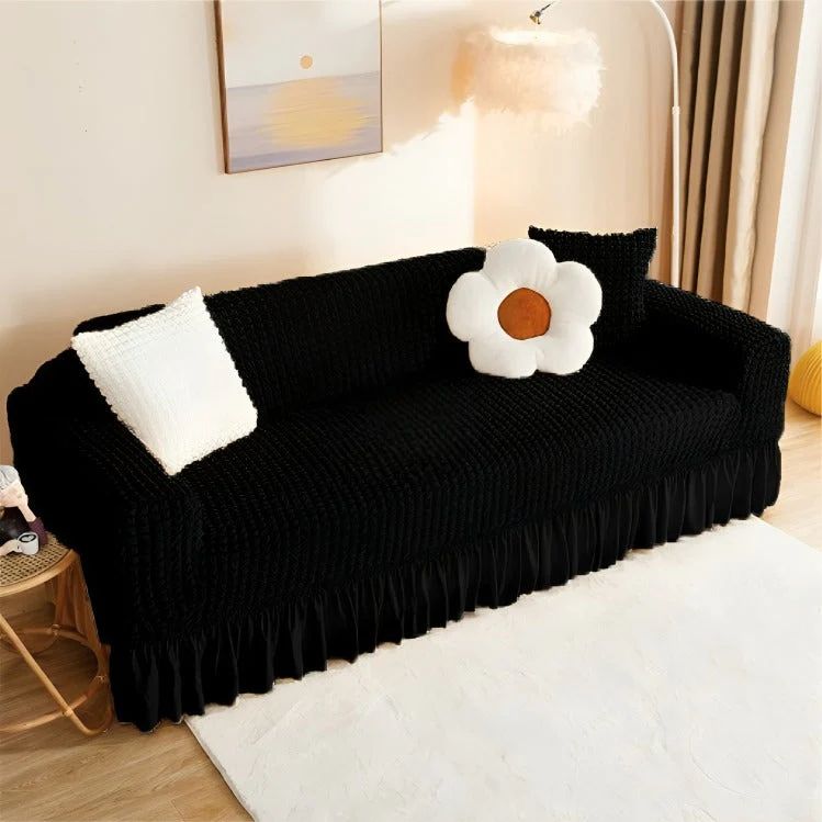 Persian Sofa Cover -Black